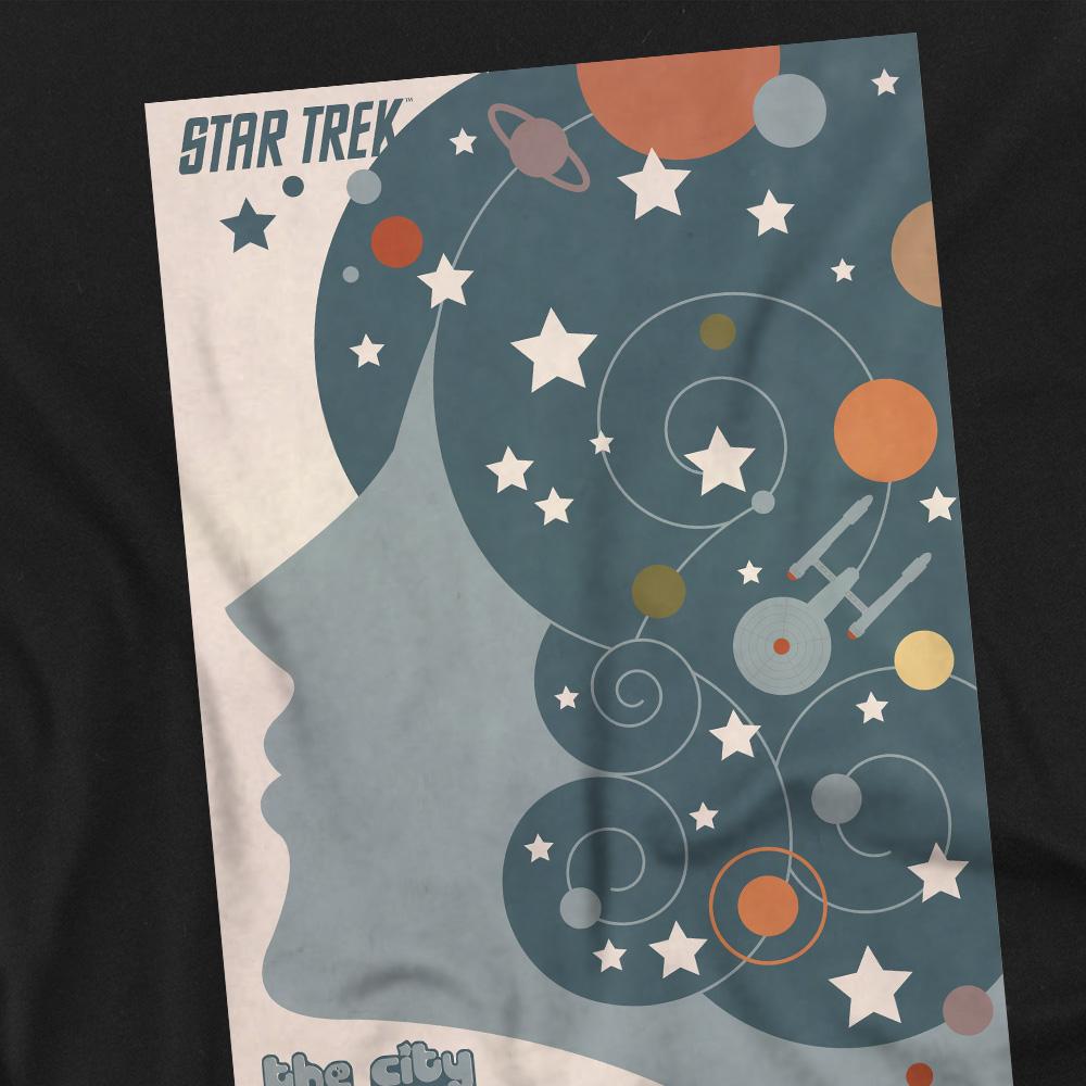 Black - Back - Star Trek Unisex Adult The Original Series Episode 28 T-Shirt