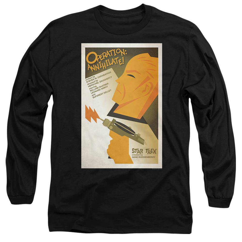Black - Side - Star Trek Unisex Adult The Original Series Episode 29 T-Shirt