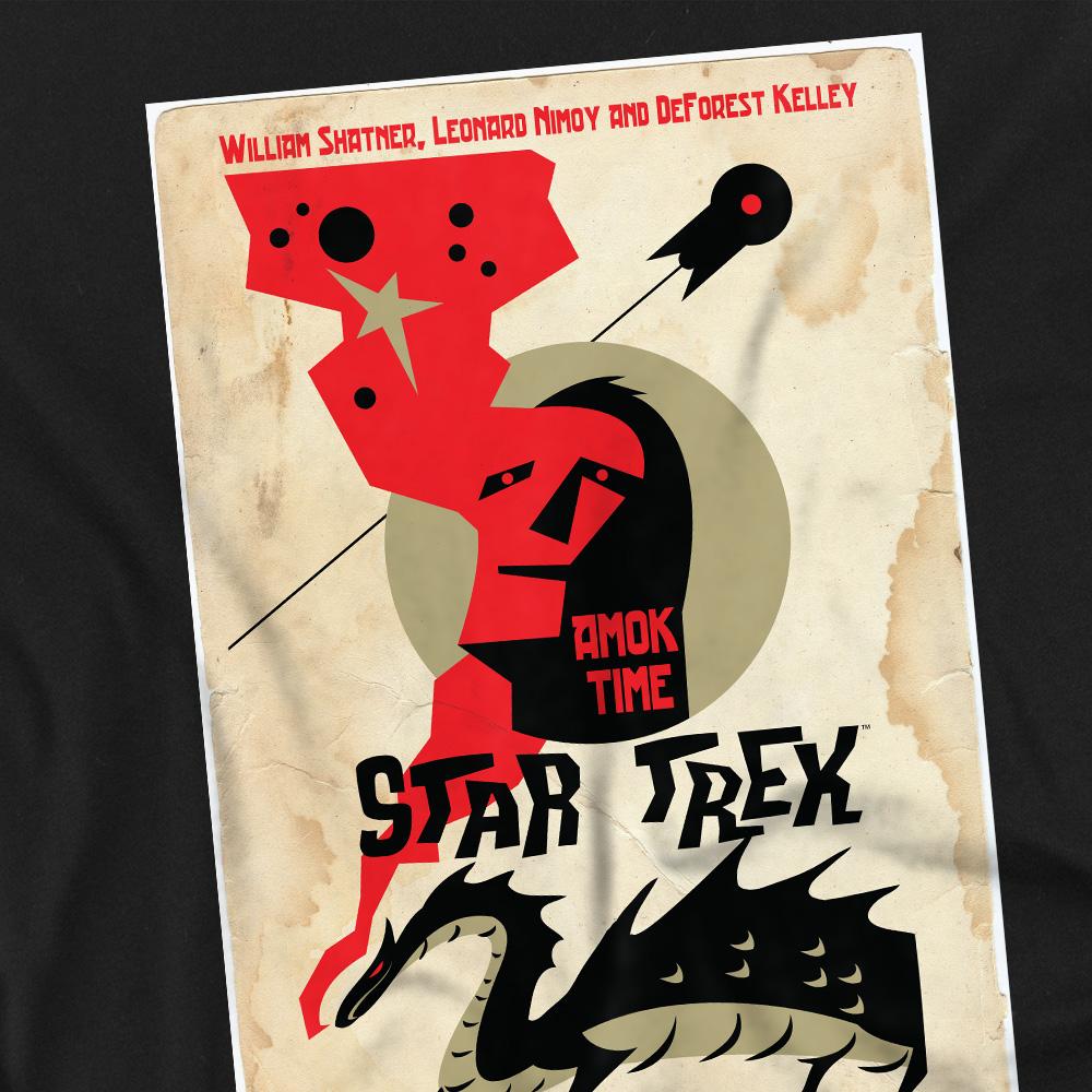 Black - Back - Star Trek Unisex Adult The Original Series Episode 30 T-Shirt