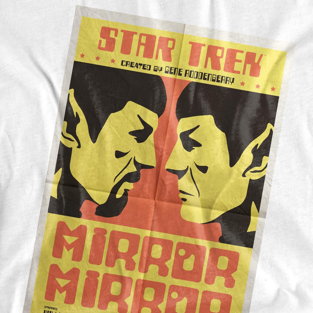 White - Back - Star Trek Unisex Adult The Original Series Episode 33 T-Shirt
