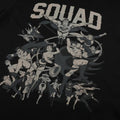 Black - Side - DC Comics Mens Squad Cotton T-Shirt