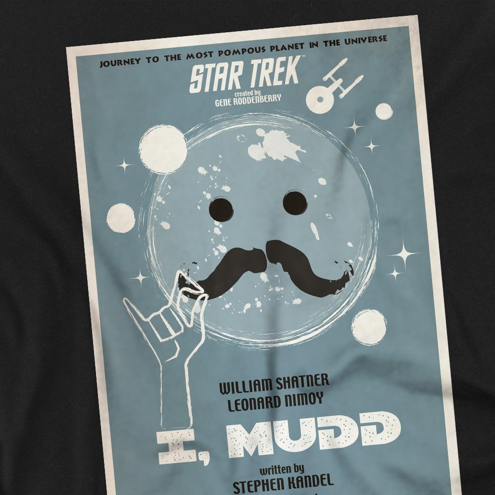 Black - Back - Star Trek Unisex Adult The Original Series Episode 37 T-Shirt