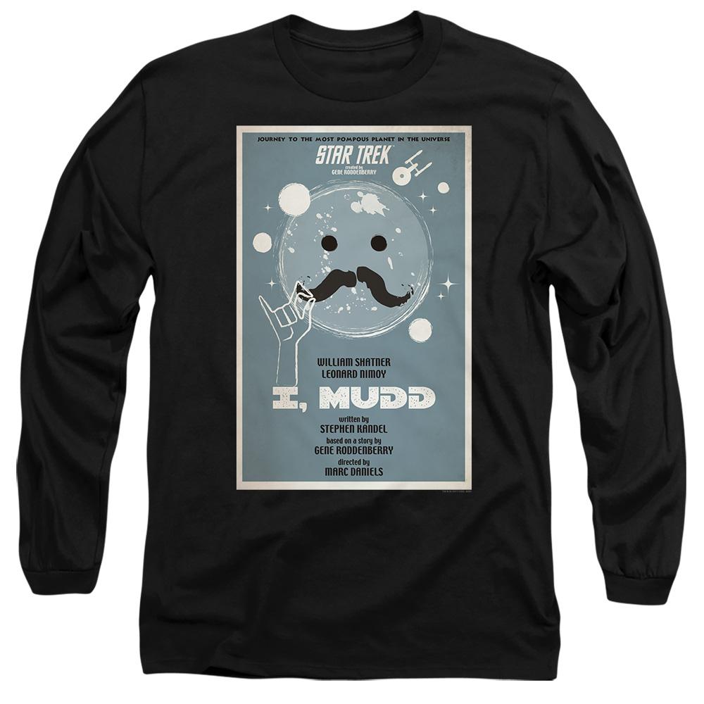 Black - Side - Star Trek Unisex Adult The Original Series Episode 37 T-Shirt
