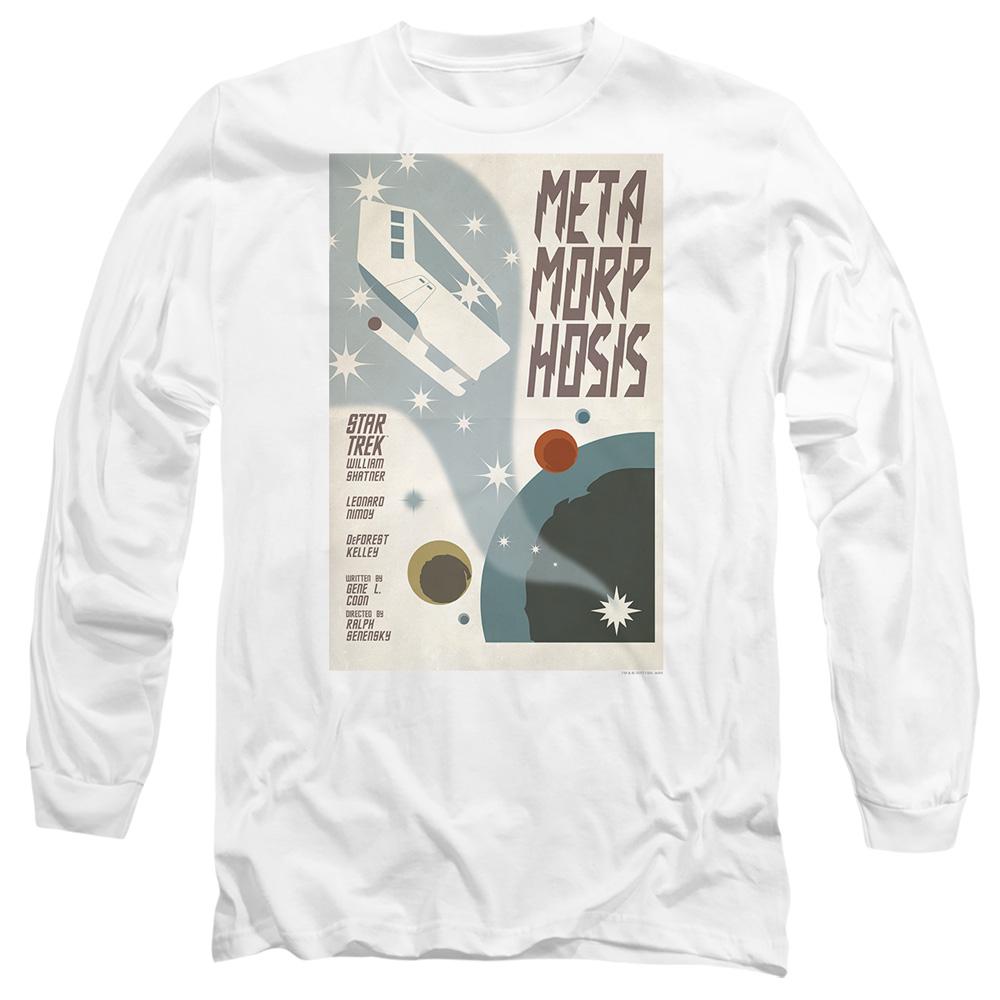 White - Side - Star Trek Unisex Adult The Original Series Episode 38 T-Shirt