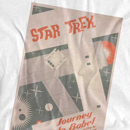 White - Back - Star Trek Unisex Adult The Original Series Episode 39 T-Shirt