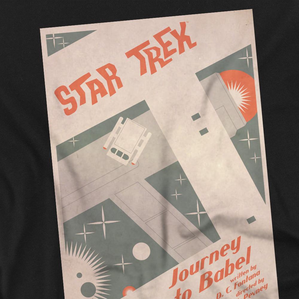 Black - Back - Star Trek Unisex Adult The Original Series Episode 39 T-Shirt