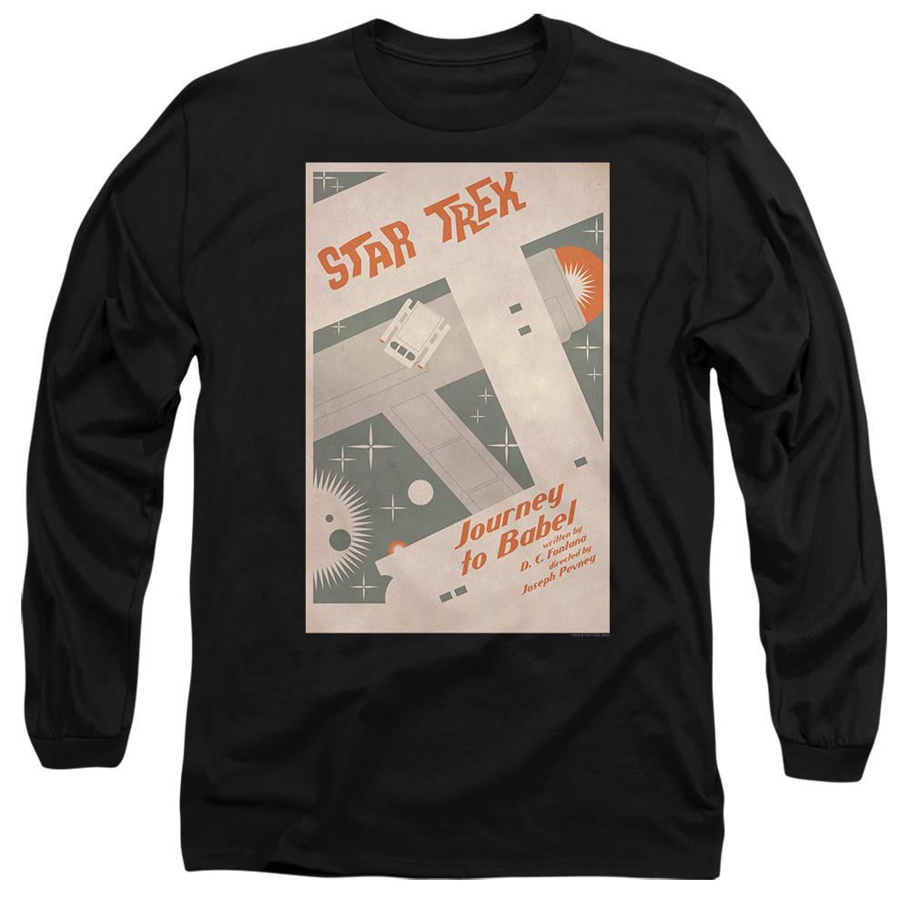 Black - Side - Star Trek Unisex Adult The Original Series Episode 39 T-Shirt