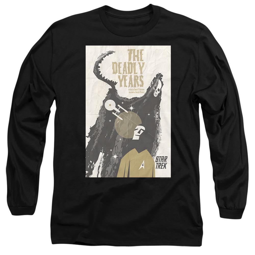 Black - Side - Star Trek Unisex Adult The Original Series Episode 41 T-Shirt