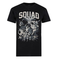 Black - Front - DC Comics Mens Squad Cotton T-Shirt