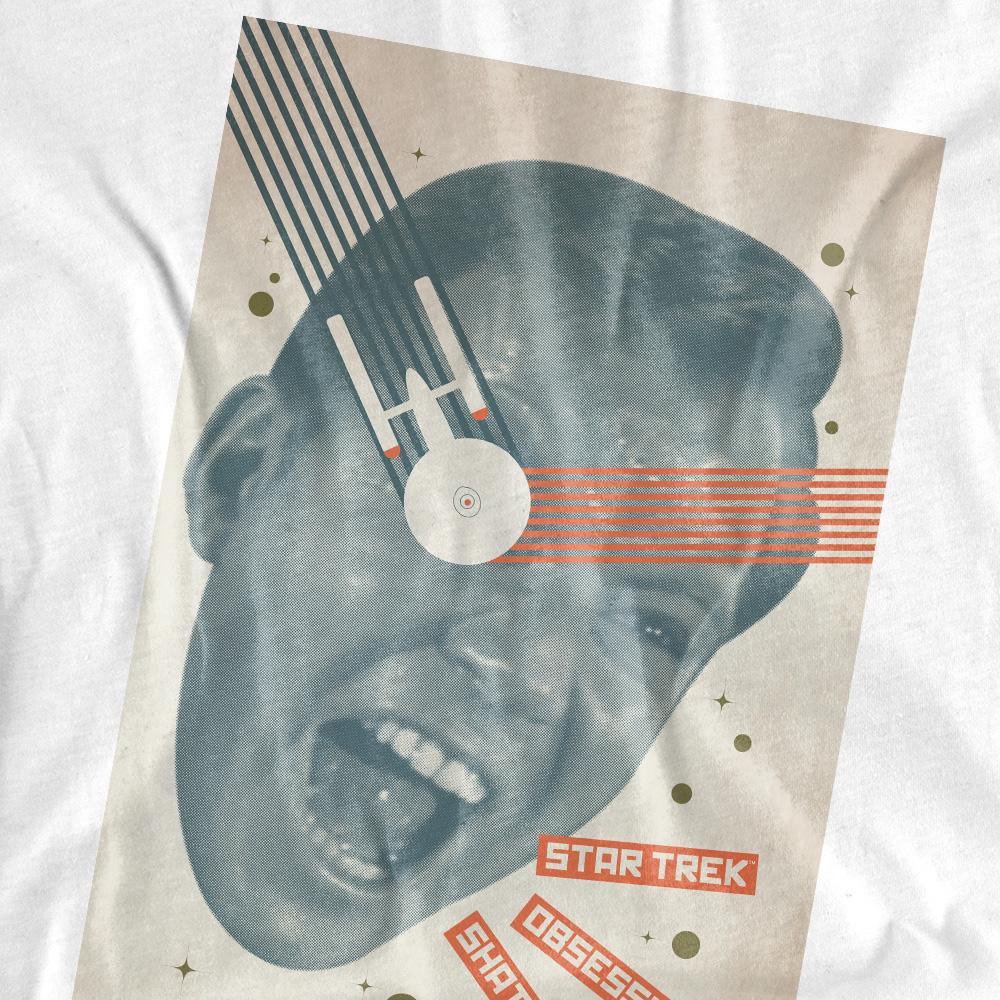 White - Back - Star Trek Unisex Adult The Original Series Episode 42 T-Shirt