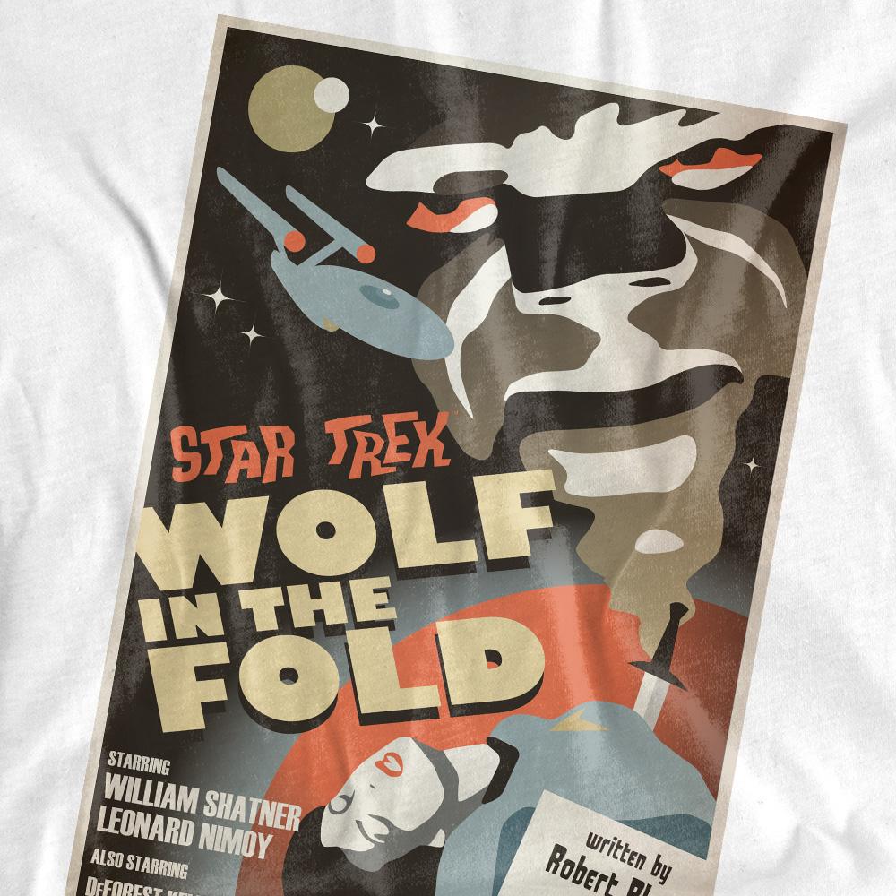 White - Back - Star Trek Unisex Adult The Original Series Episode 43 T-Shirt