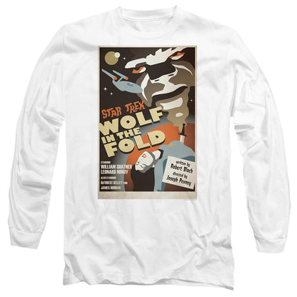 White - Side - Star Trek Unisex Adult The Original Series Episode 43 T-Shirt