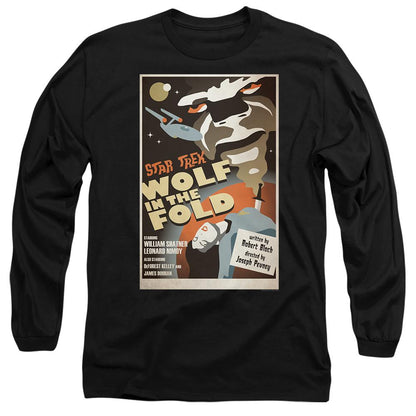 Black - Side - Star Trek Unisex Adult The Original Series Episode 43 T-Shirt