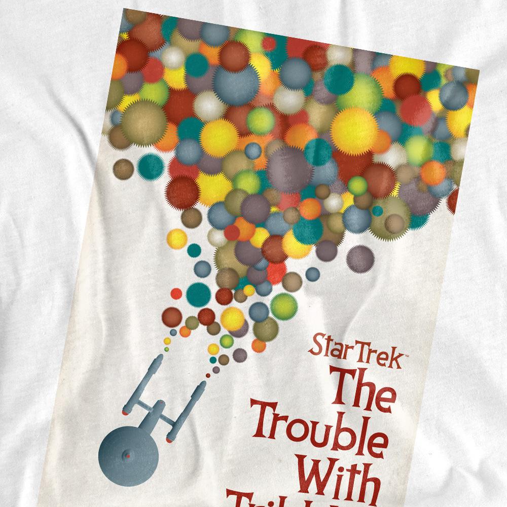 White - Back - Star Trek Unisex Adult The Original Series Episode 44 T-Shirt