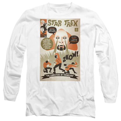 White - Side - Star Trek Unisex Adult The Original Series Episode 45 T-Shirt