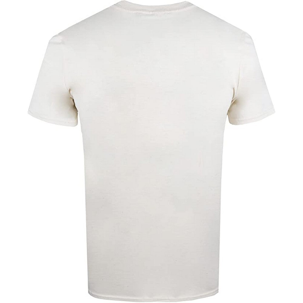 Natural - Back - Knight Rider Mens 82 Cotton T-Shirt