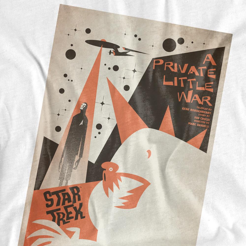 White - Back - Star Trek Unisex Adult The Original Series Episode 48 T-Shirt