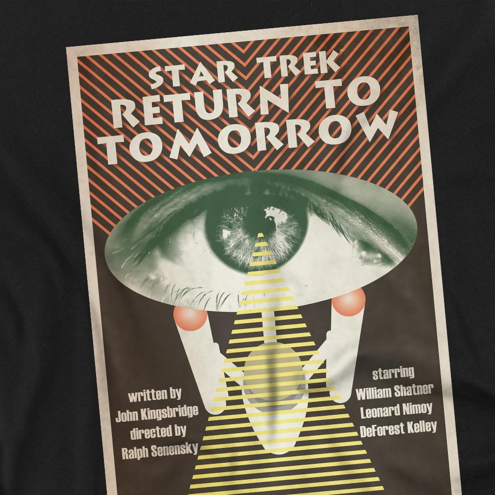 Black - Back - Star Trek Unisex Adult The Original Series Episode 49 T-Shirt