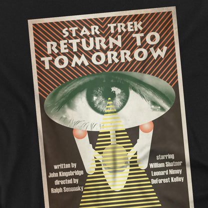 Black - Back - Star Trek Unisex Adult The Original Series Episode 49 T-Shirt