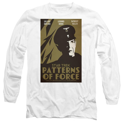 White - Side - Star Trek Unisex Adult The Original Series Episode 50 T-Shirt