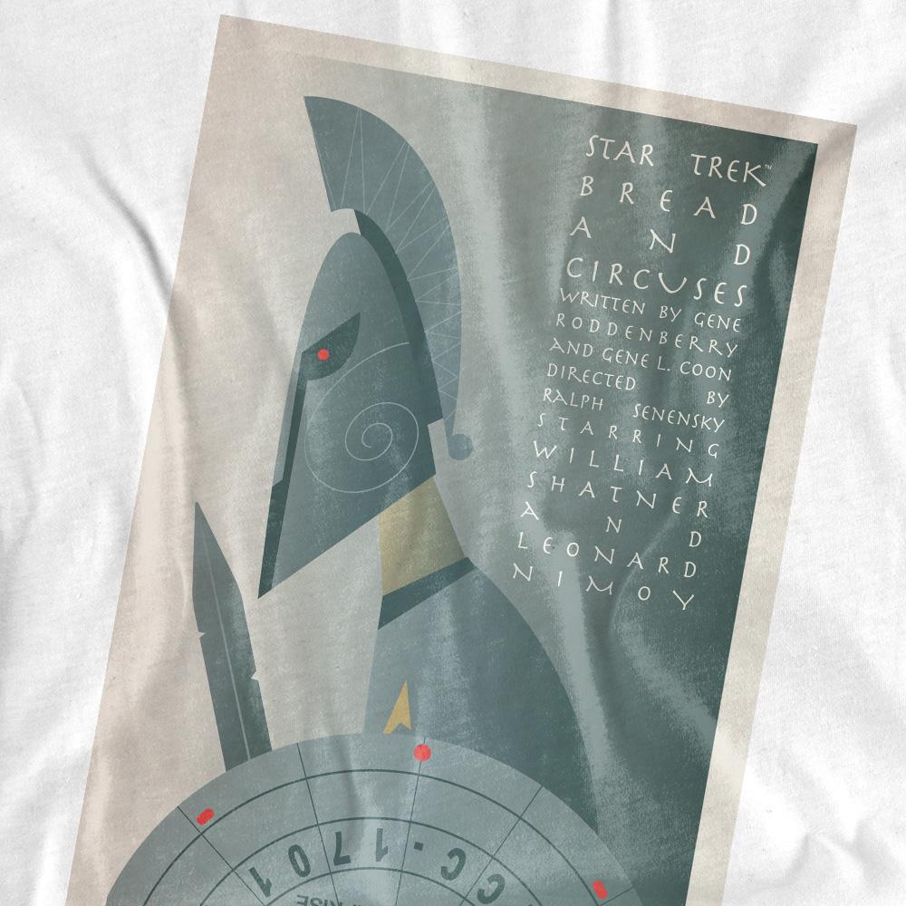 White - Back - Star Trek Unisex Adult The Original Series Episode 54 T-Shirt