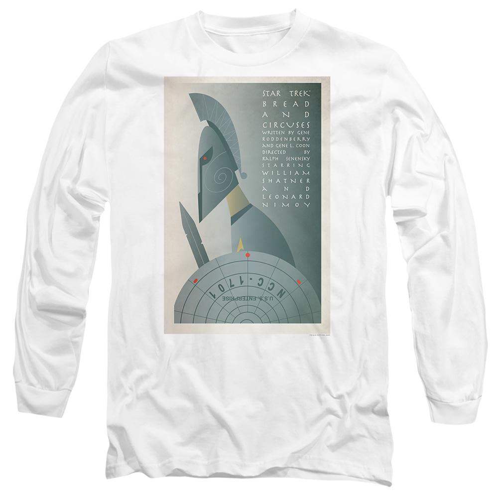 White - Side - Star Trek Unisex Adult The Original Series Episode 54 T-Shirt