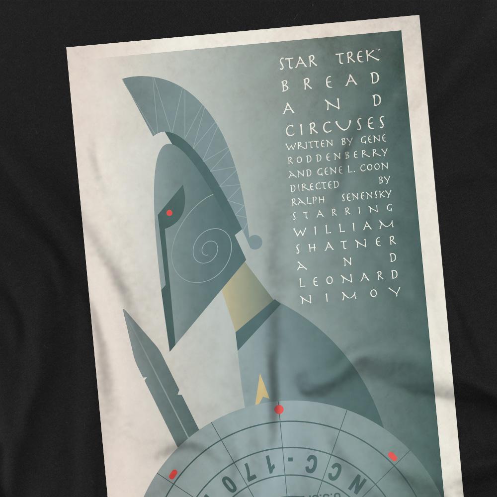 Black - Back - Star Trek Unisex Adult The Original Series Episode 54 T-Shirt