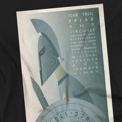 Black - Back - Star Trek Unisex Adult The Original Series Episode 54 T-Shirt