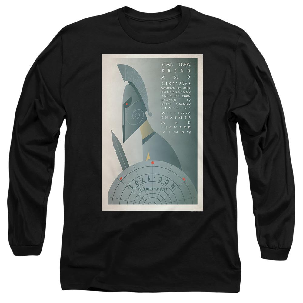Black - Side - Star Trek Unisex Adult The Original Series Episode 54 T-Shirt