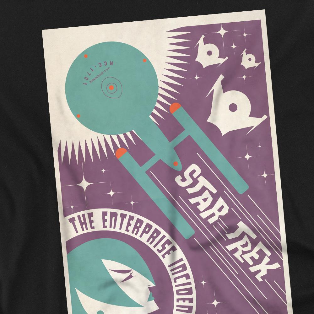 Black - Back - Star Trek Unisex Adult The Original Series Episode 57 T-Shirt
