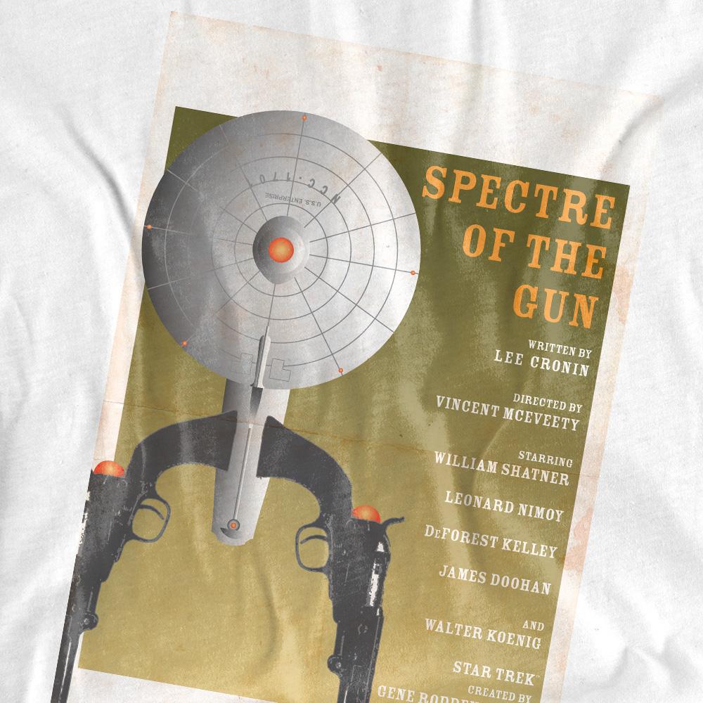 White - Back - Star Trek Unisex Adult The Original Series Episode 61 T-Shirt