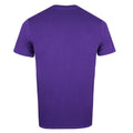 Purple - Back - Black Panther Mens Shield Logo T-Shirt
