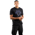 Black - Lifestyle - Black Panther Mens Shield Logo T-Shirt