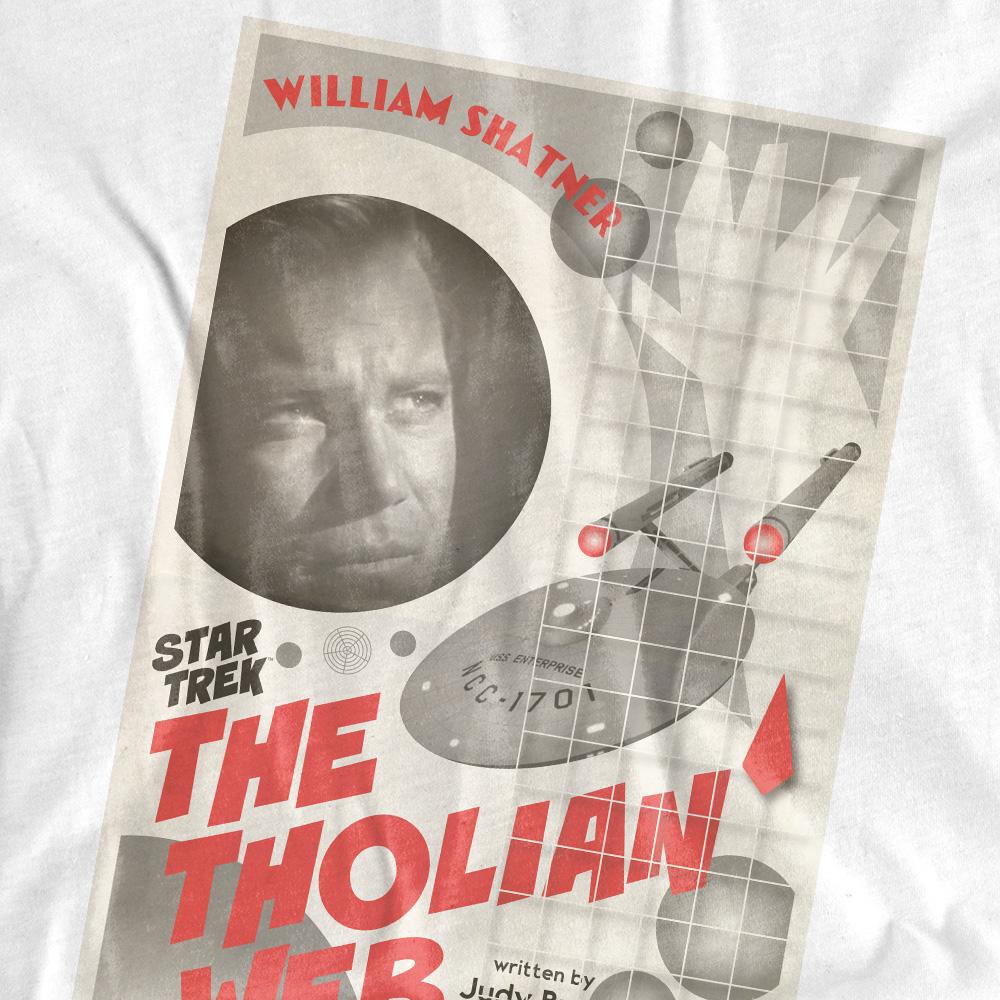 White - Back - Star Trek Unisex Adult The Original Series Episode 64 T-Shirt