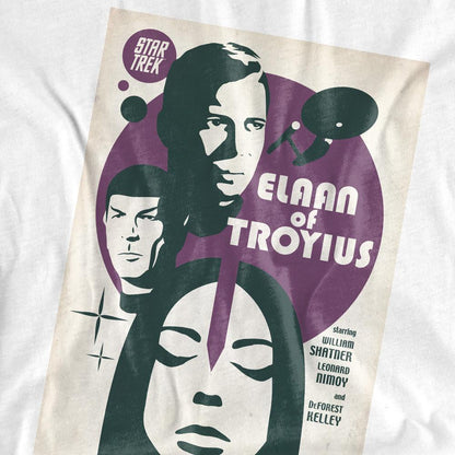 White - Back - Star Trek Unisex Adult The Original Series Episode 68 T-Shirt