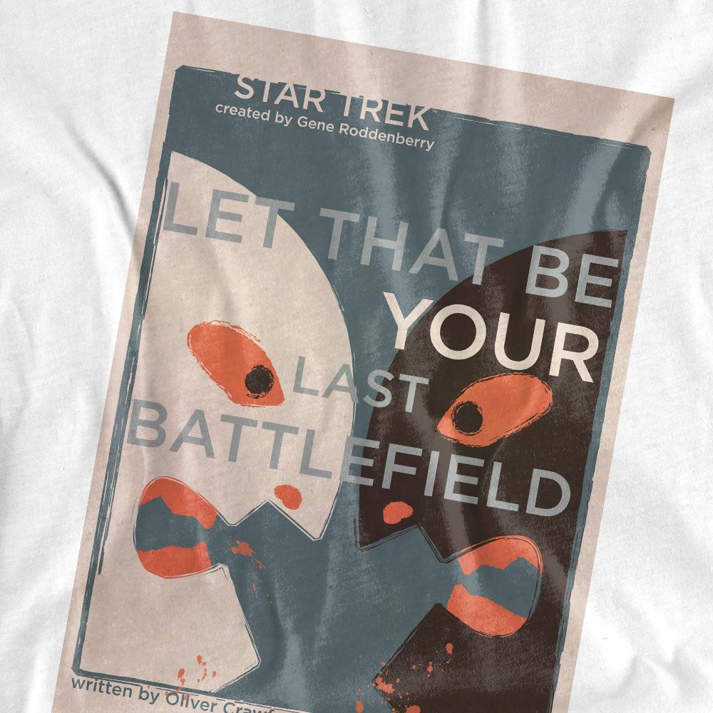 White - Back - Star Trek Unisex Adult The Original Series Episode 70 T-Shirt