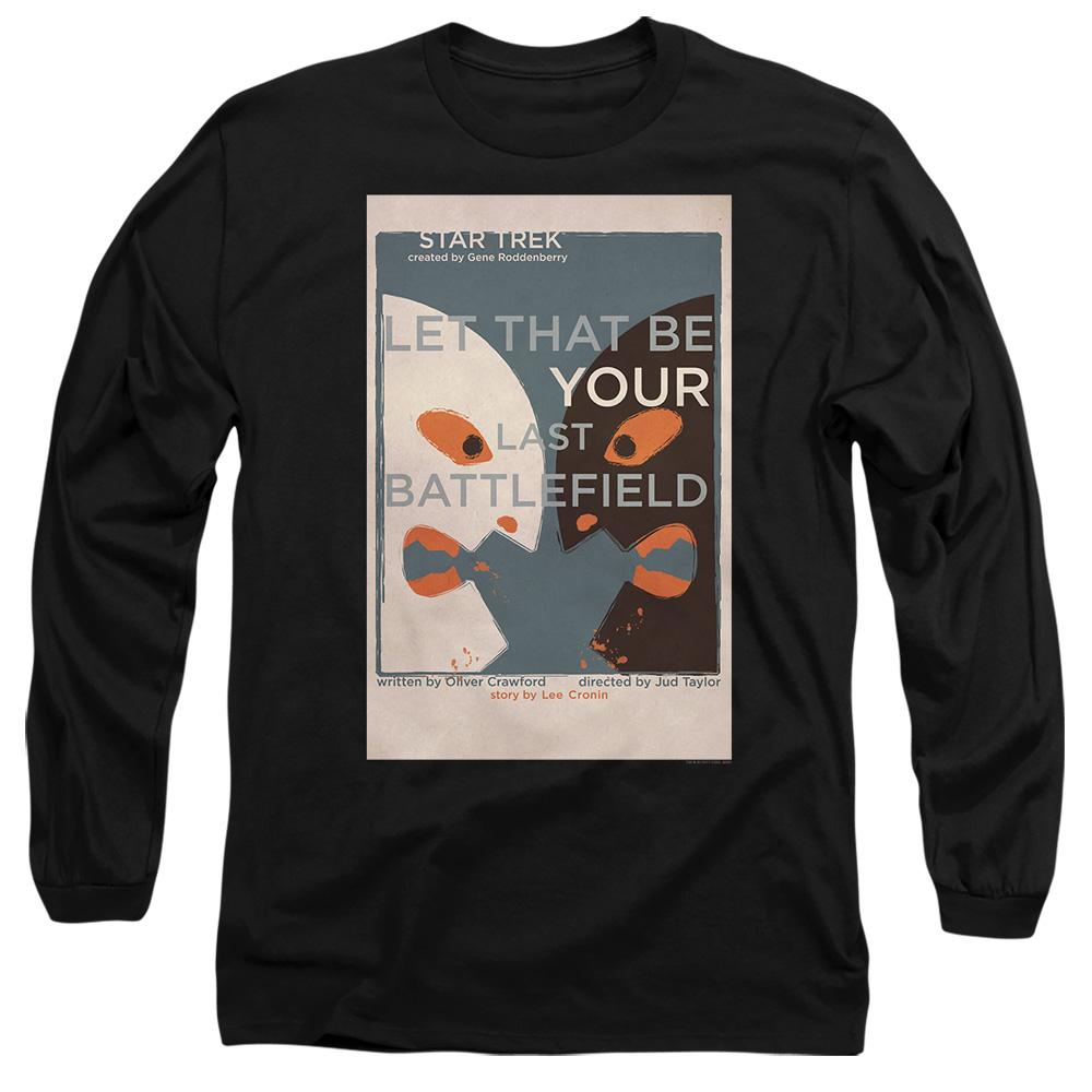 Black - Side - Star Trek Unisex Adult The Original Series Episode 70 T-Shirt