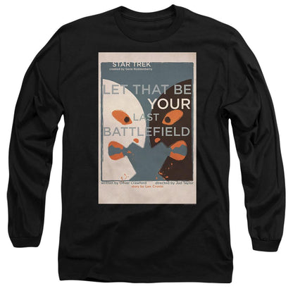 Black - Side - Star Trek Unisex Adult The Original Series Episode 70 T-Shirt