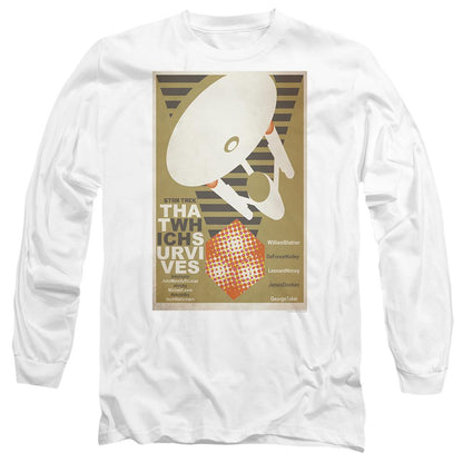 White - Side - Star Trek Unisex Adult The Original Series Episode 72 T-Shirt