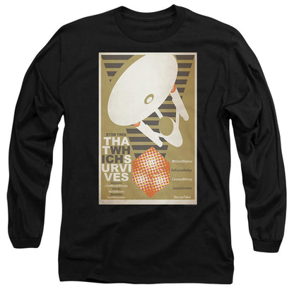Black - Side - Star Trek Unisex Adult The Original Series Episode 72 T-Shirt