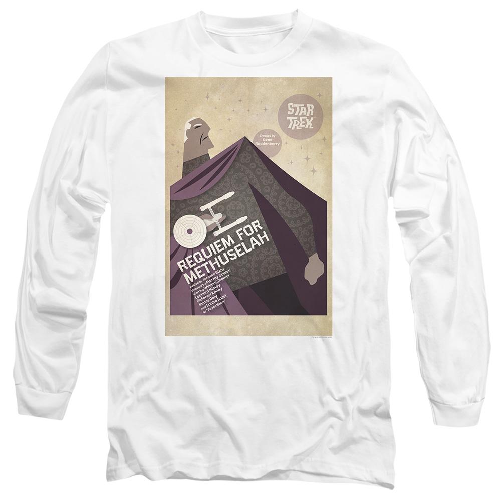 White - Side - Star Trek Unisex Adult The Original Series Episode 74 T-Shirt
