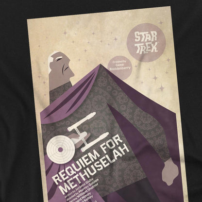 Black - Back - Star Trek Unisex Adult The Original Series Episode 74 T-Shirt