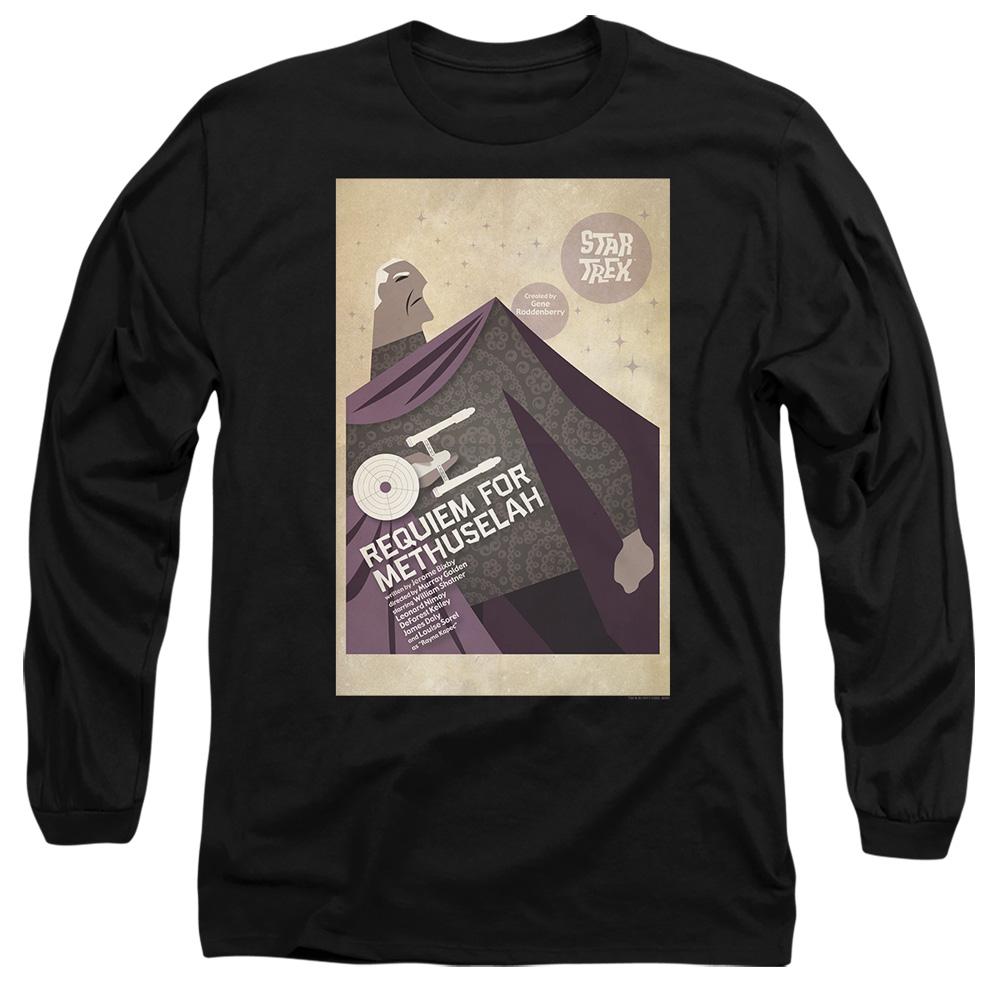 Black - Side - Star Trek Unisex Adult The Original Series Episode 74 T-Shirt