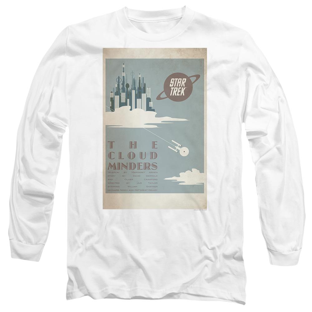 White - Side - Star Trek Unisex Adult The Original Series Episode 76 T-Shirt