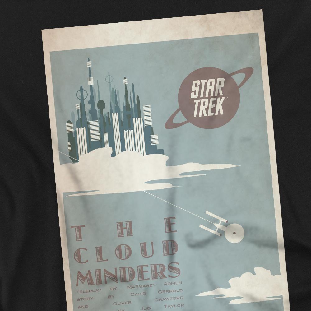 Black - Back - Star Trek Unisex Adult The Original Series Episode 76 T-Shirt