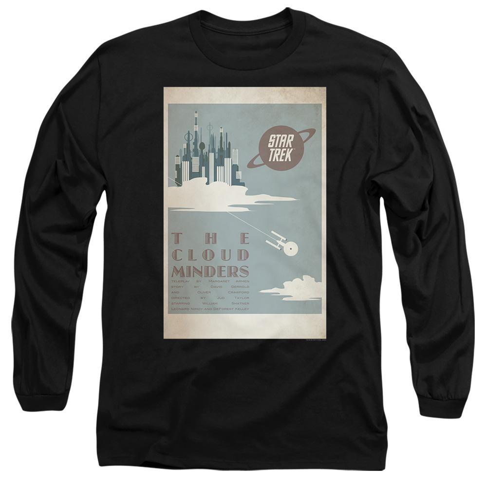 Black - Side - Star Trek Unisex Adult The Original Series Episode 76 T-Shirt