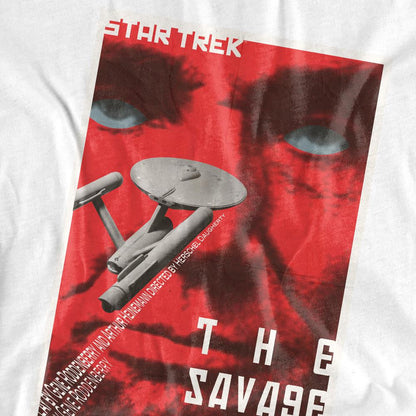 White - Back - Star Trek Unisex Adult The Original Series Episode 77 T-Shirt