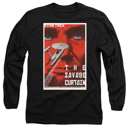 Black - Side - Star Trek Unisex Adult The Original Series Episode 77 T-Shirt
