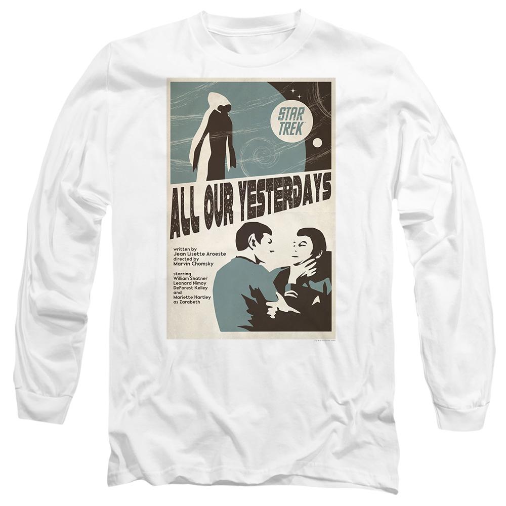 White - Side - Star Trek Unisex Adult The Original Series Episode 78 T-Shirt