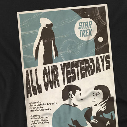 Black - Back - Star Trek Unisex Adult The Original Series Episode 78 T-Shirt